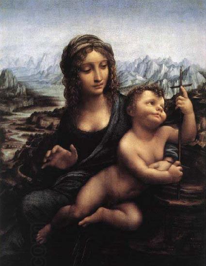 LEONARDO da Vinci Madonna with the Yarnwinder after 1510 China oil painting art
